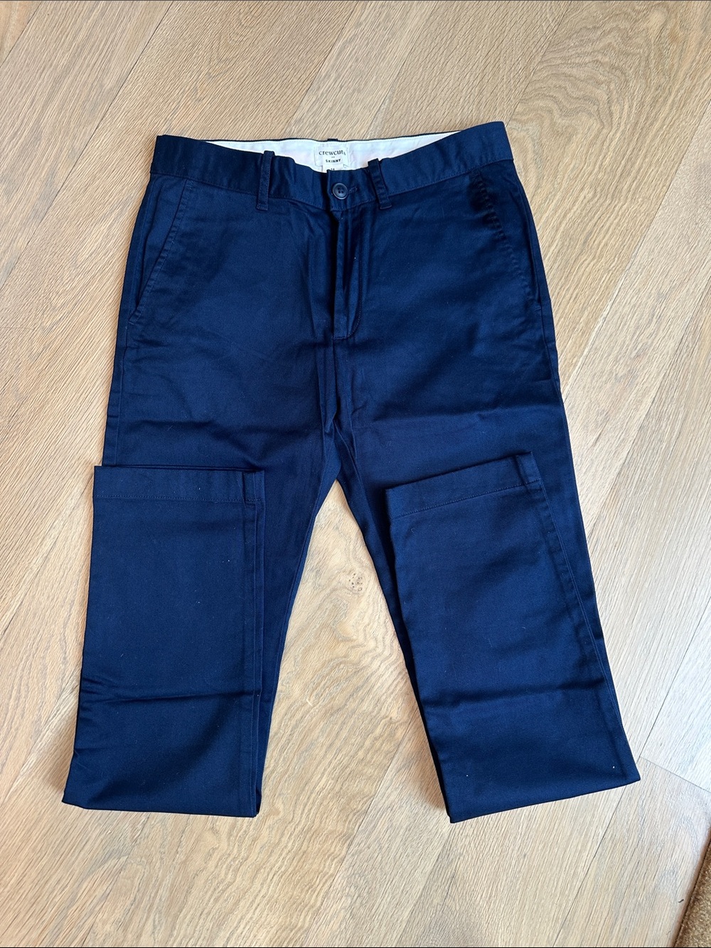 Boys Crewcuts Sz 14 Navy Chino Pants